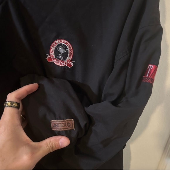 Antigua Men’s Gold Windbreaker Jacket 80th PGA Championship - Picture 7 of 7